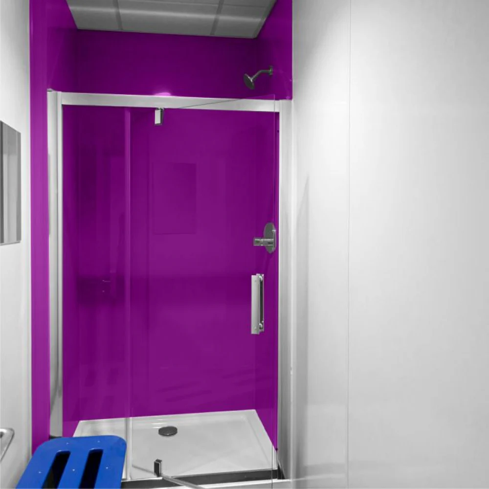 Feng Shui Purple Gloss Coloured Cladding - Image 2