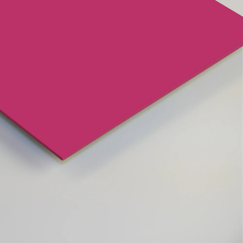 Fuchsia Pink Gloss Coloured Cladding