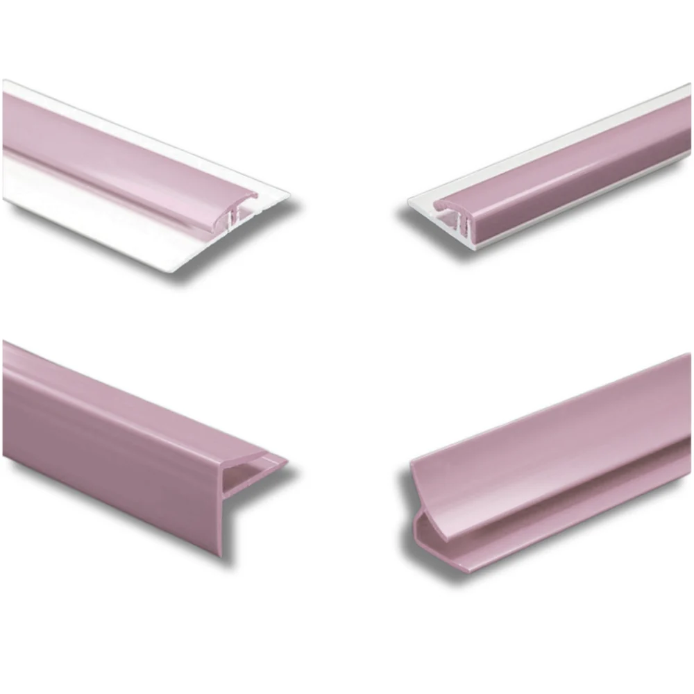 Rose Pink Satin Trims