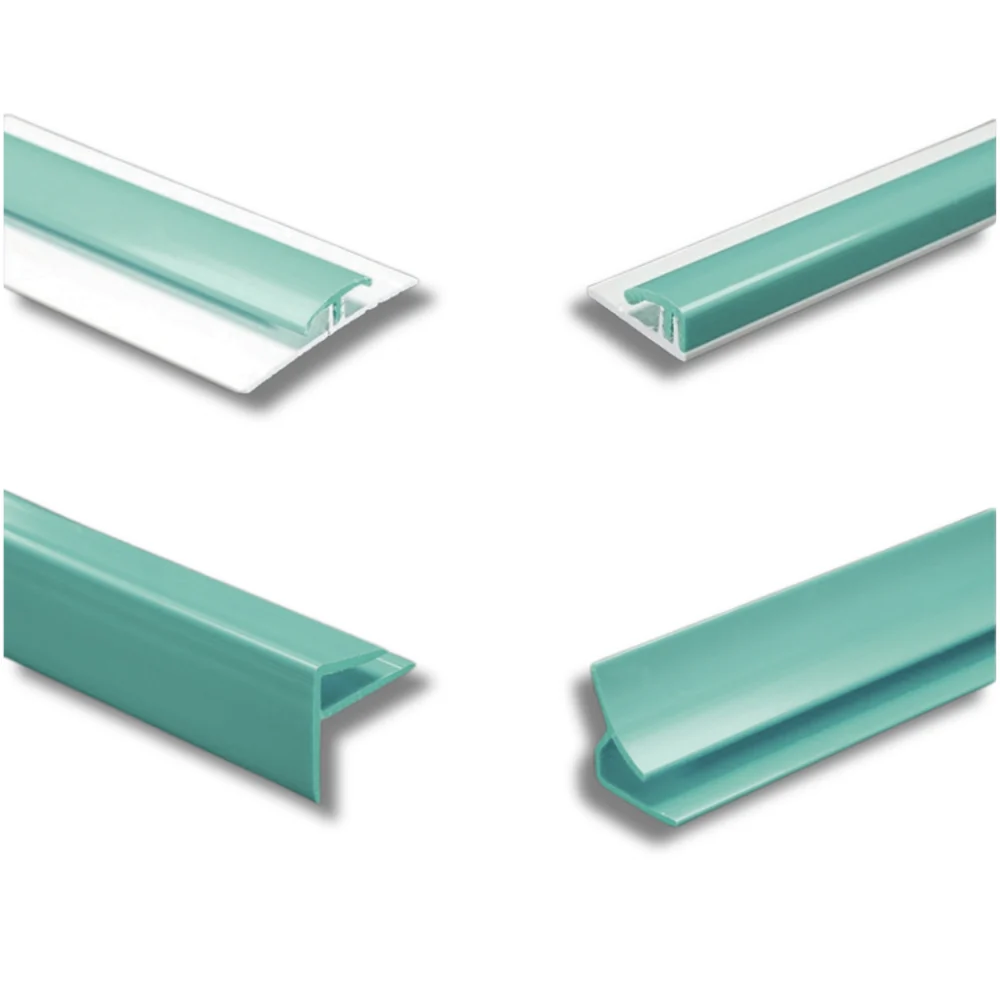 Sheer Glass Turquoise Satin Trims