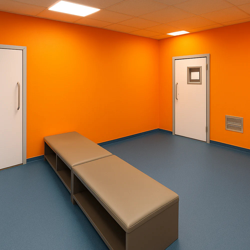 Terracotta Bergamot Orange Satin Cladding - Image 2